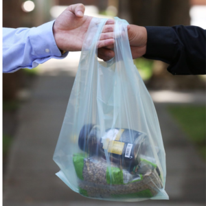 Bolsas con Manija Biodegradables, Paquete x100 Unidades al por mayor