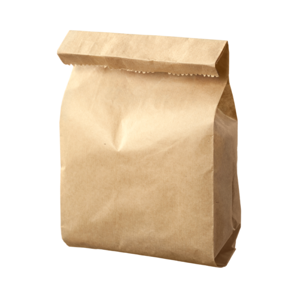 Bolsas de Papel para Alimentos x100 Unds de Diferentes Tamaños