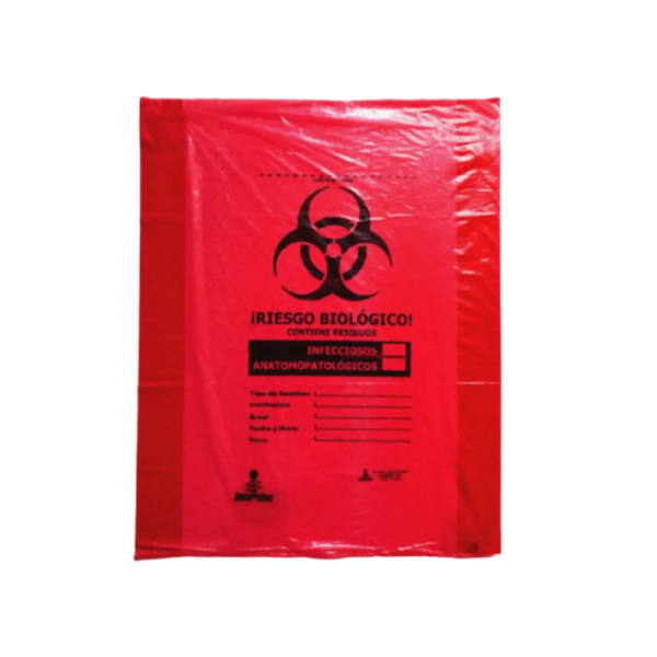 Bolsas para Residuos de Riesgo Biológico - Sin Fugas y Marcadas
