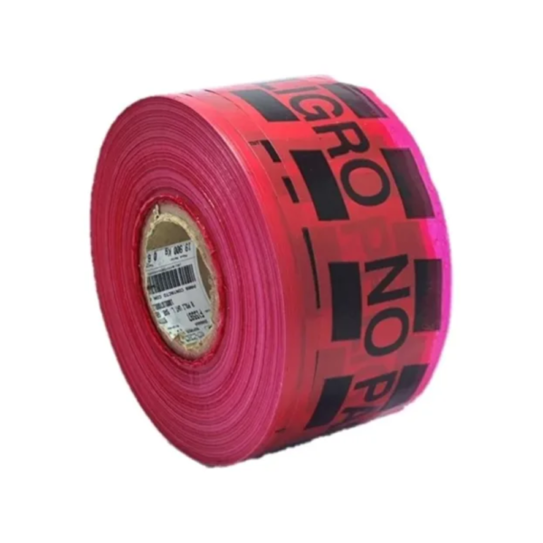 Cinta de Señalización Red de Acueducto o Personalizada - Rollo 300 Metros-3