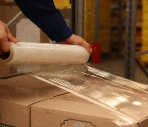 Rollo Película Stretch Vinipel Transparente 500 Mtrs x 15cm Ancho