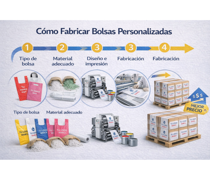 Cómo Fabricar Bolsas Personalizadas para tu Negocio